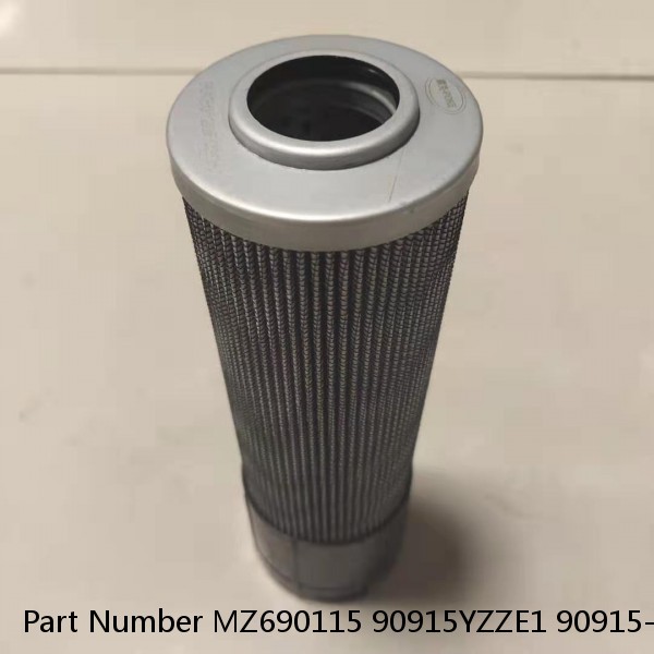 Part Number MZ690115 90915YZZE1 90915-YZZD2 90915-YZZE2 China Manufacturer Wholesale Auto Oil Filter For Car Toyota
