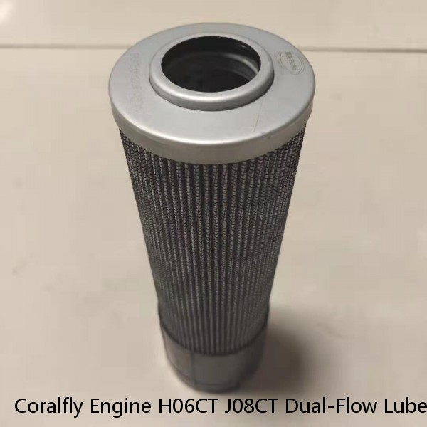 Coralfly Engine H06CT J08CT Dual-Flow Lube Spin-on With Drain Oil Filter 15607-1731 15607-1733 15607-1732 For Hino