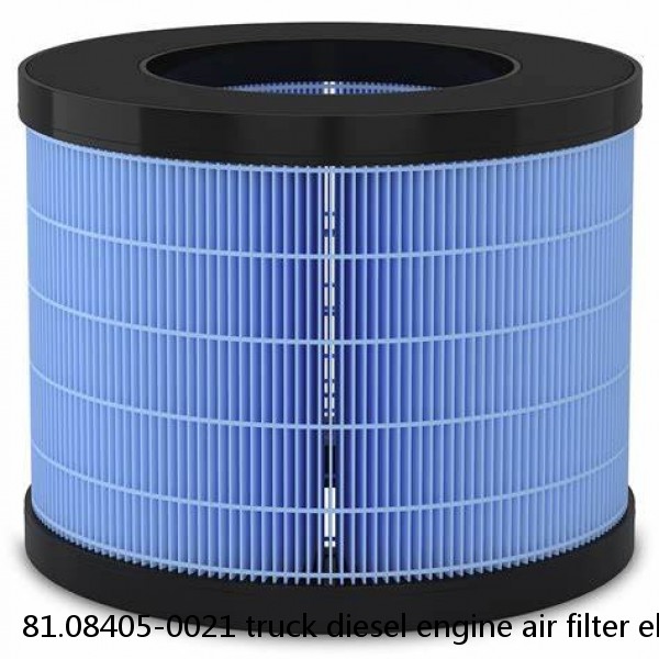 81.08405-0021 truck diesel engine air filter element #1 small image
