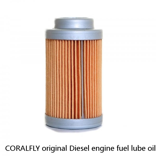 CORALFLY original Diesel engine fuel lube oil filter 3889311 lf777 ff5052 lf9009