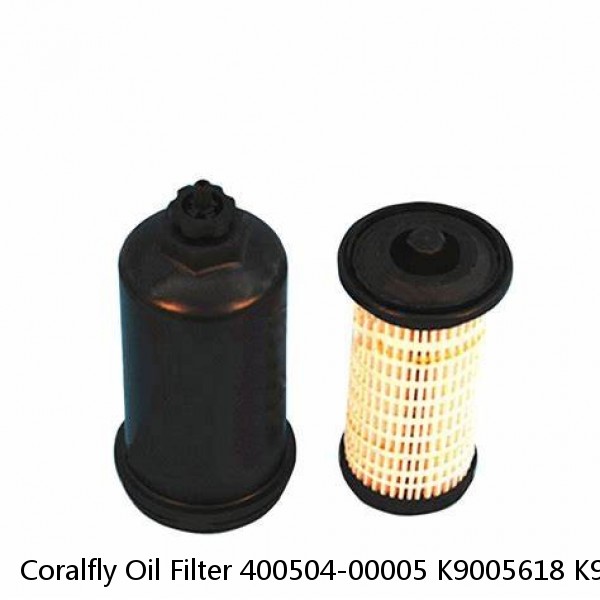 Coralfly Oil Filter 400504-00005 K9005618 K9008367 65.05510-5016 66.88510-5007s 65.05510-5022 for Doosan Filter #1 image